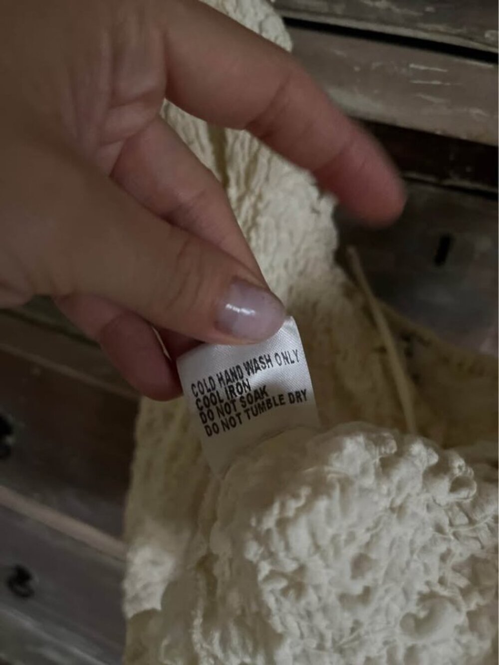 Princess Polly Kellan Tie-Front Babydoll Top Cami Fairy Tee Cream Frill Textured - Picture 10 of 11